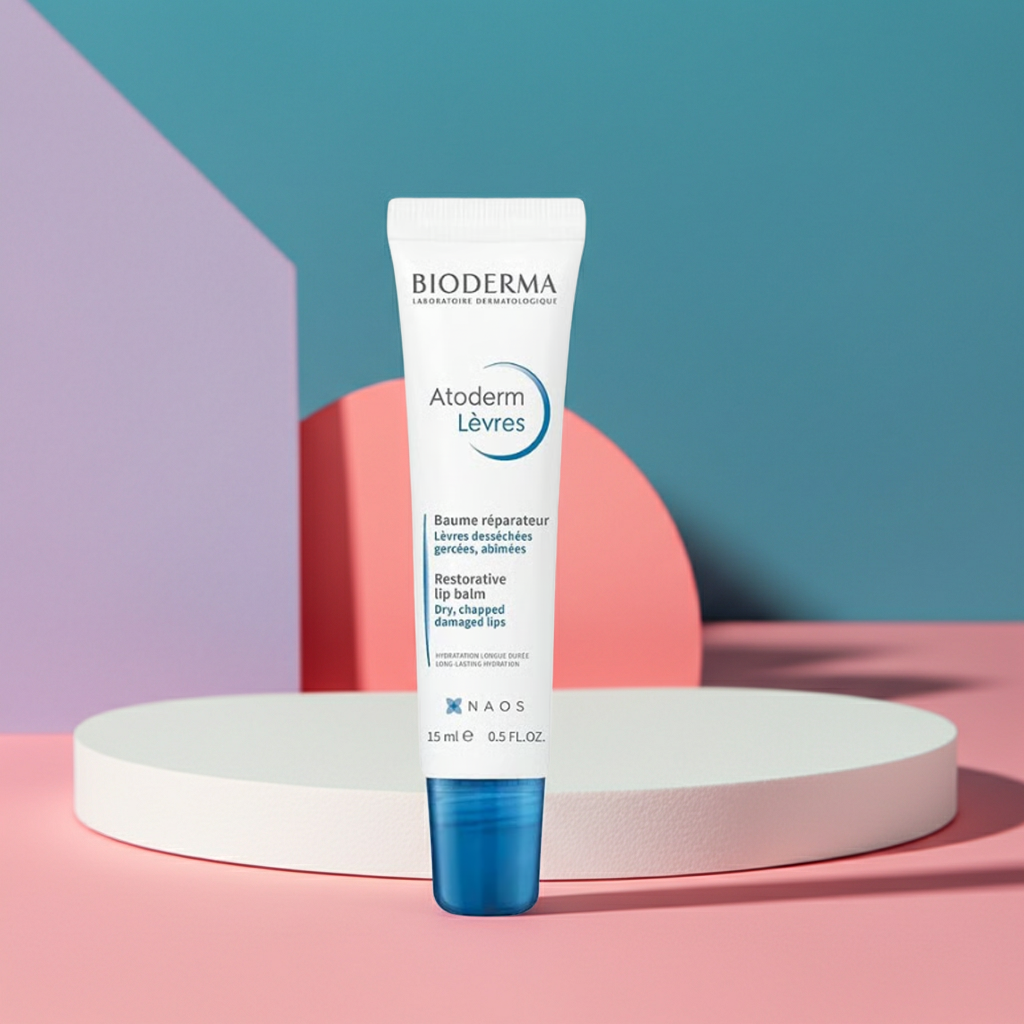 Bioderma Atoderm Lèvres Hypoallergenic Restorative Lip Balm for Dry & Chapped Lips