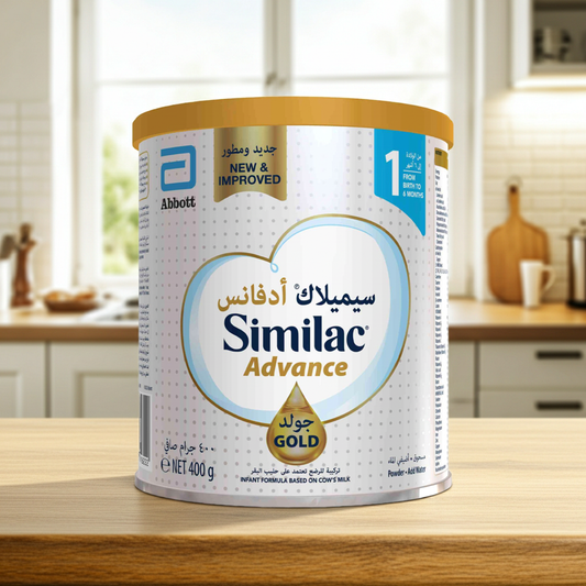 Similac Advance Gold 1 Infant Formula, Stage 1, From Birth to 6 Months, 400G