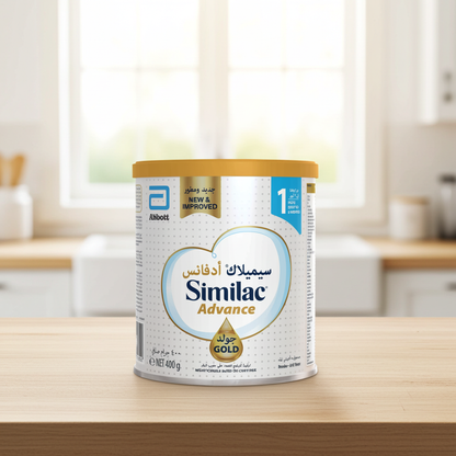 Similac Advance Gold 1 Infant Formula, Stage 1, From Birth to 6 Months, 400G