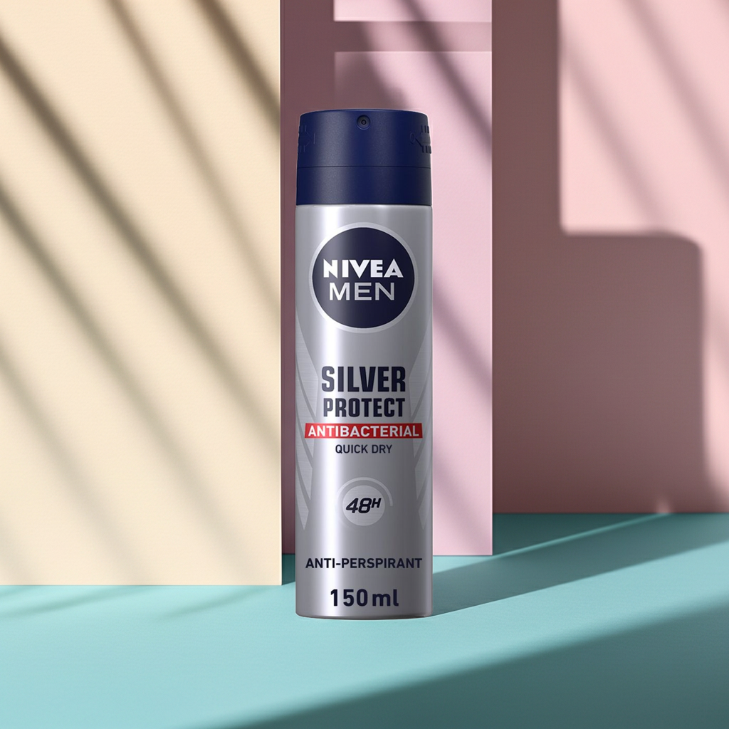 Nivea Men Silver Protect Antiperspirant Deodorant Spray 150ml