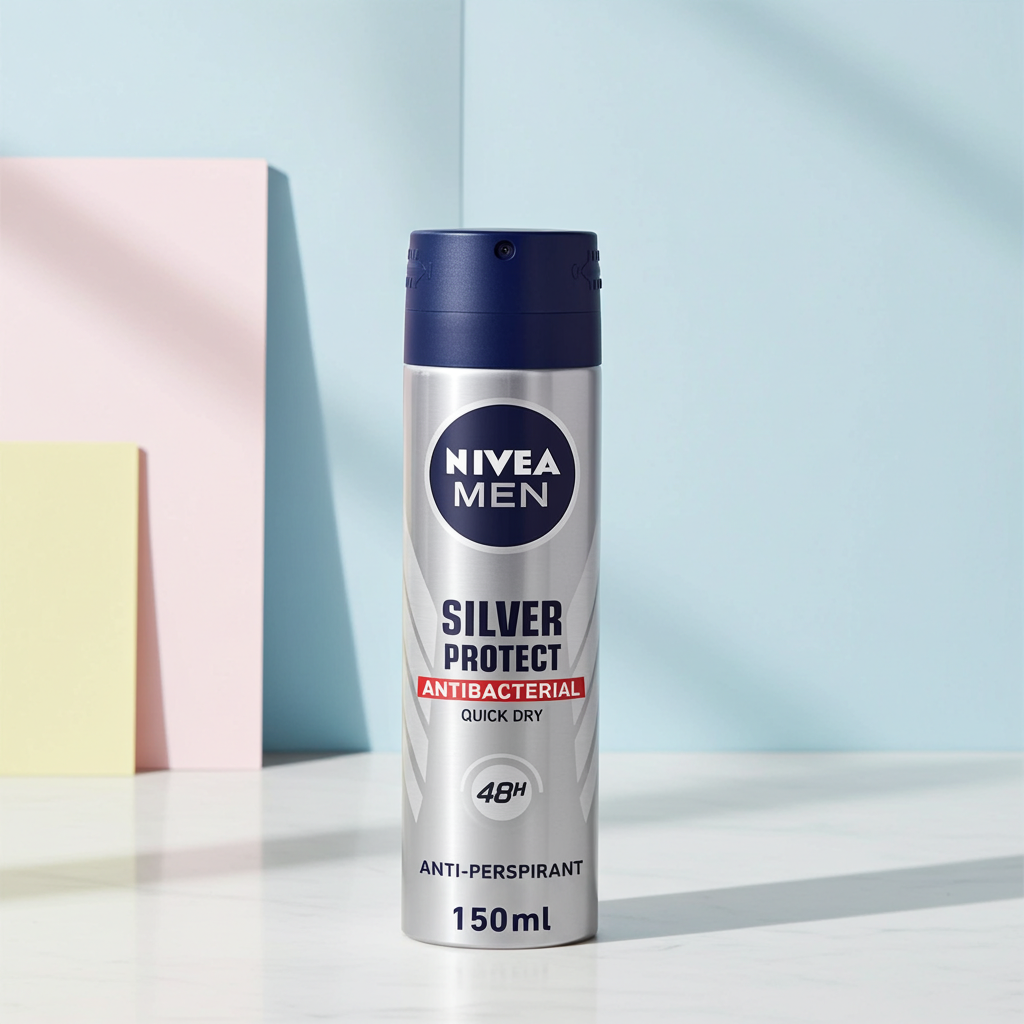 Nivea Men Silver Protect Antiperspirant Deodorant Spray 150ml