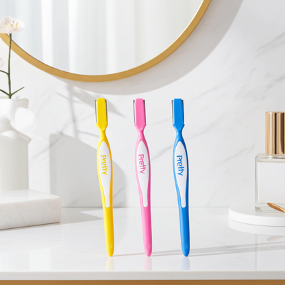 Pritty Eyebrow Razor 3pc (FMLV-3PE)
