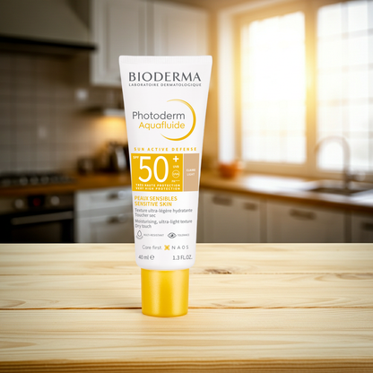 Bioderma Photoderm Aqua Fluid SPF 50+ Light Tint (Claire) Sunscreen, 40ml Offer Pack