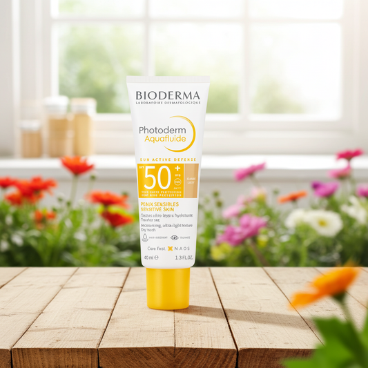 Bioderma Photoderm Aqua Fluid SPF 50+ Light Tint (Claire) Sunscreen, 40ml Offer Pack