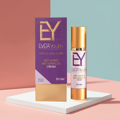 Everyyouth Anti-Ageing Cream for Fine Lines, Wrinkles & Skin Firmness, 50g