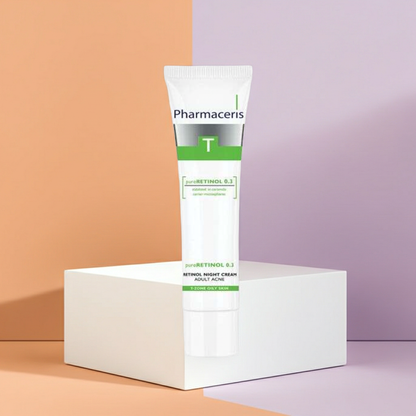 Pharmaceris T Pure Retinol 0.3% Anti-Acne Night Cream for Adult Skin