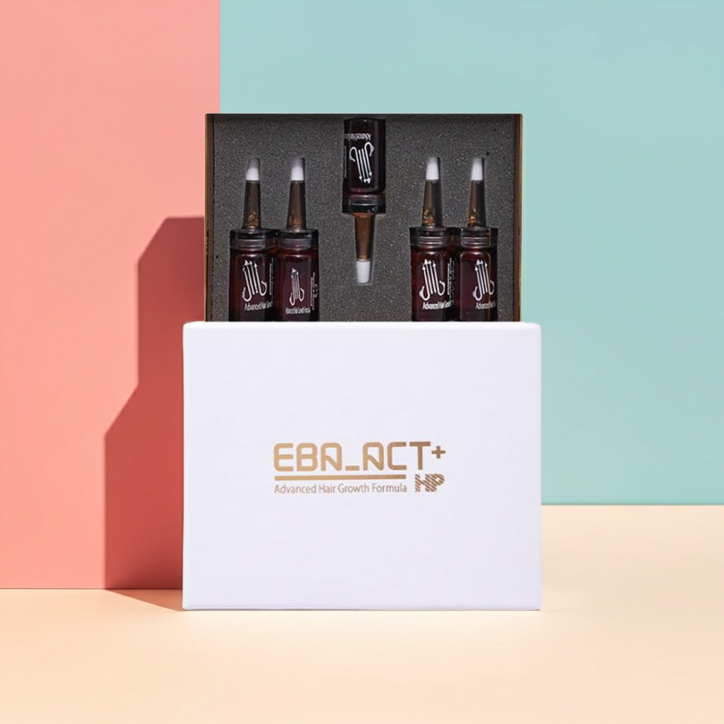 Eba-Act+ Intensive Hair & Scalp Treatment Serum Vials, 5 x 10ml