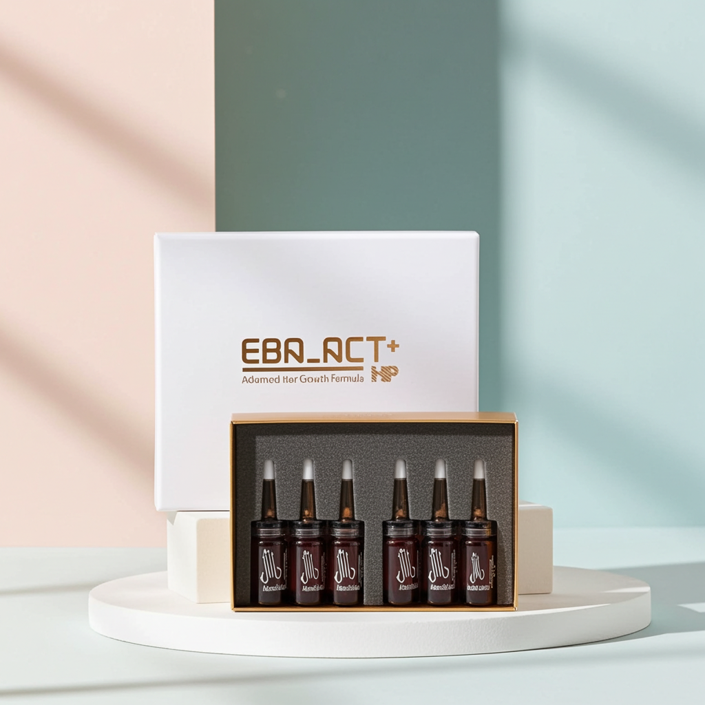 Eba-Act+ Intensive Hair & Scalp Treatment Serum Vials, 5 x 10ml