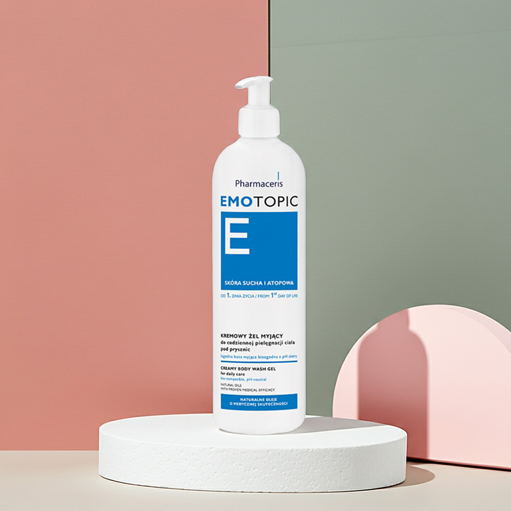 Pharmaceris Emotopic Creamy Body Shower Gel for Sensitive & Atopic Skin 400 ml