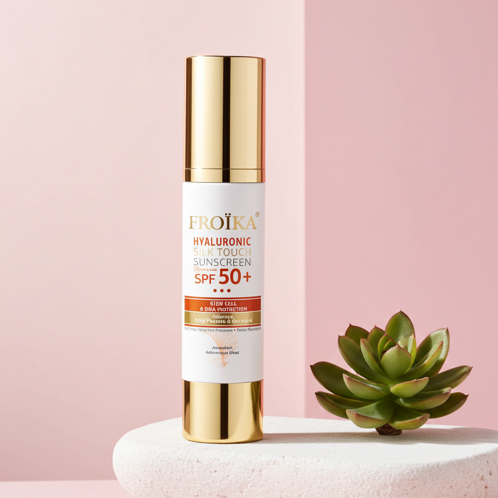FROIKA Hyaluronic Silk Touch Sunscreen SPF50+ 50ml