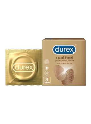 Durex Condoms Real Feel 3's
