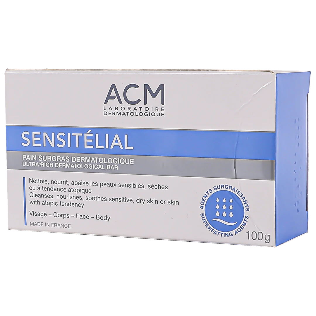 ACM Sensitelial Ultra-Rich Dermatological Bar 100g