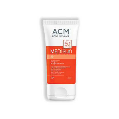 ACM Medisun SPF50+ Mattifying Sunscreen Gel 40ml (1+1 Pack)