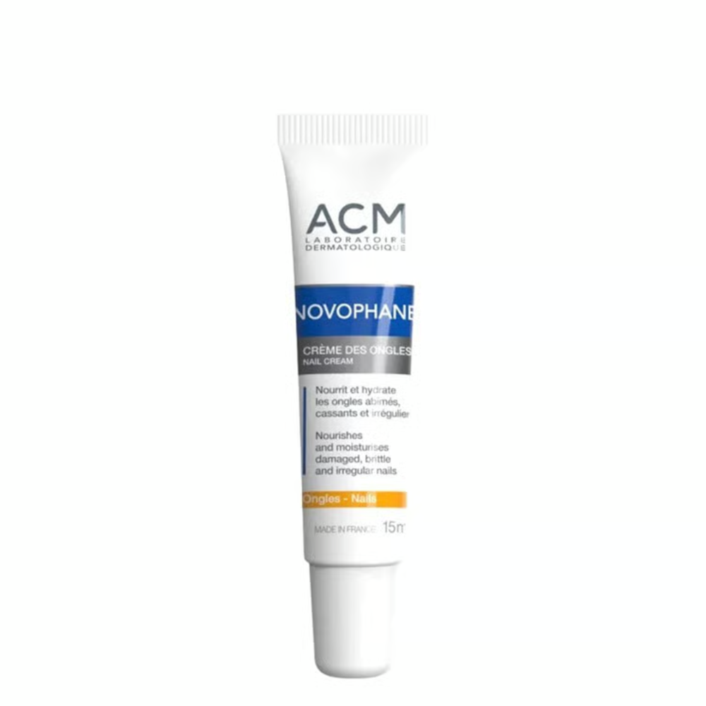 Acm Novophane Cream For Damaged, Brittle & Irregular Nails, 15ml