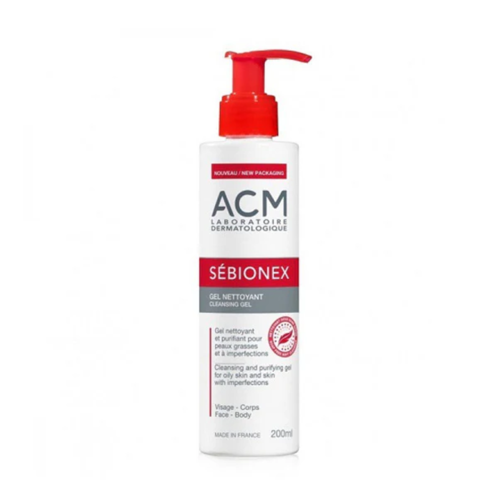 Acm Sebion0 Body & Facial Cleansing Gel For Oily Skin, 200ml