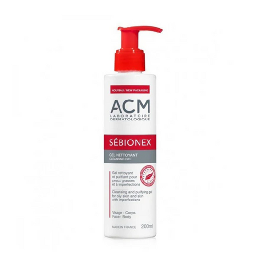 Acm Sebion0 Body & Facial Cleansing Gel For Oily Skin, 200ml