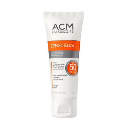 Acm Sensitelial Non-Greasy Facial Sunscreens For Photosensitive Skin Spf100+, 2x40ml