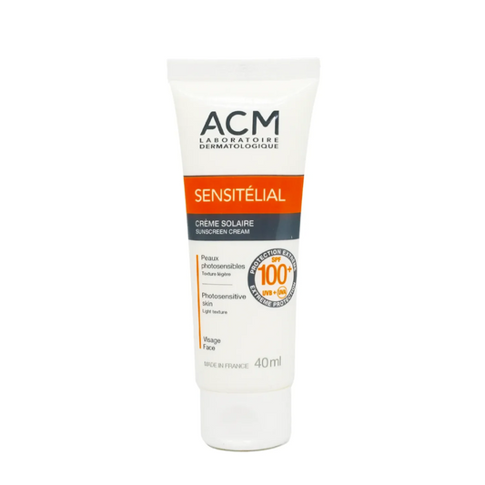 Acm Sensitelial Water-Resistant Facial Sunscreen Spf100+, 40ml
