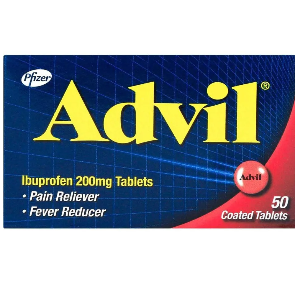 Advil 200Mg Tablets, 50 Count