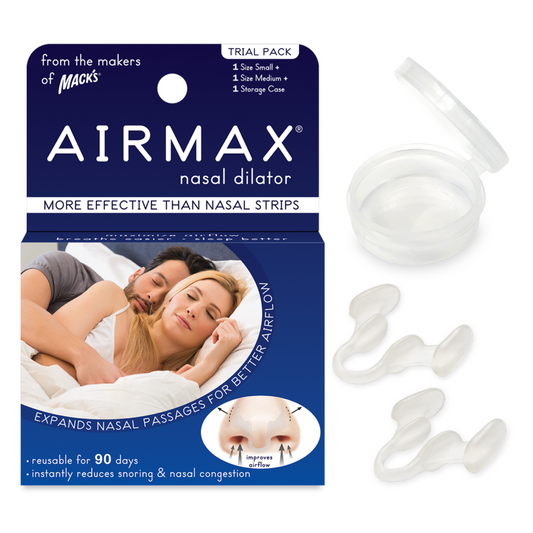Airmax Anti-Snoring Agent And Breathe More Freely Through The Nose 2 Pack (S)
