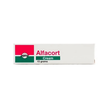 Alfacort 1% Hydrocortisone Cream, 15g