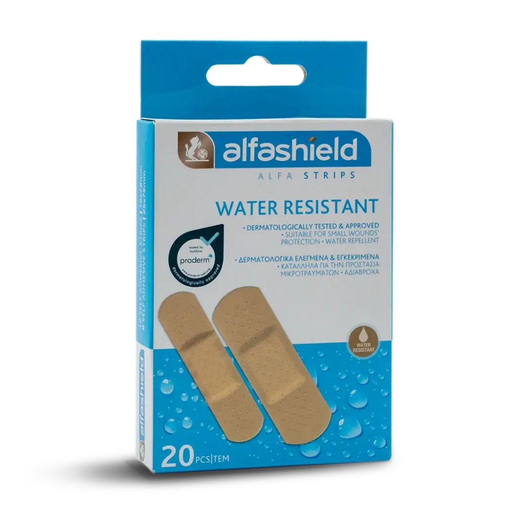 Alfashield Strips Water Resistant 2 Sizes S-030, 20 Pieces