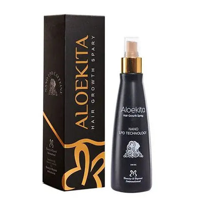 Aloekita Aloe Vera Hair Growth Scalp Spray for Hair Thinning & Hair Loss, 200ml