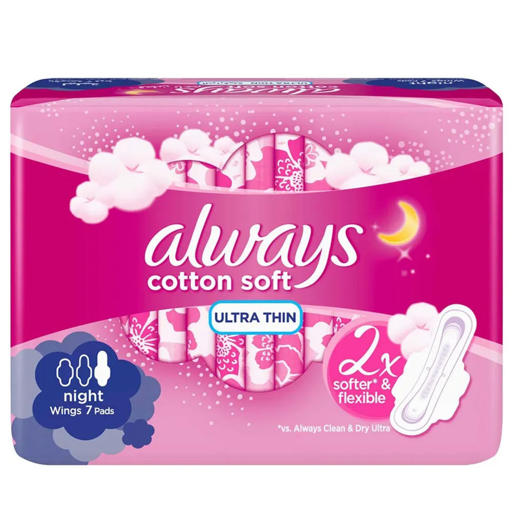 Always Pink Ultra Thin Sanitary Pads 8 Pads – Lightweight Daily Protection with SoftDry Technology