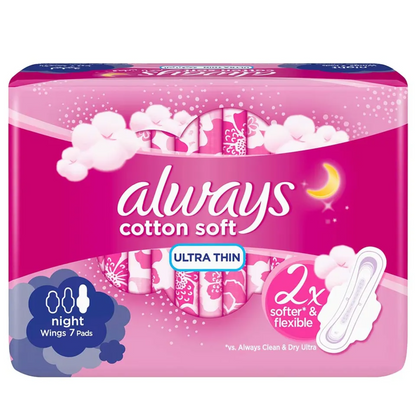 Always Pink Ultra Thin Sanitary Pads 8 Pads – Lightweight Daily Protection with SoftDry Technology