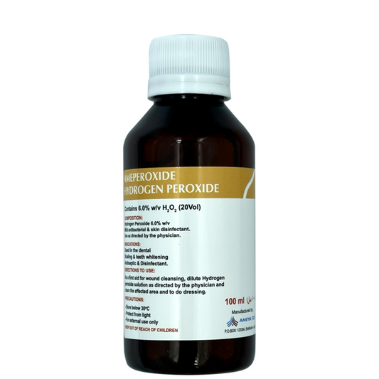 Ameya Hydrogen Peroxide 6% Solution 100 Ml-Ameperoxide