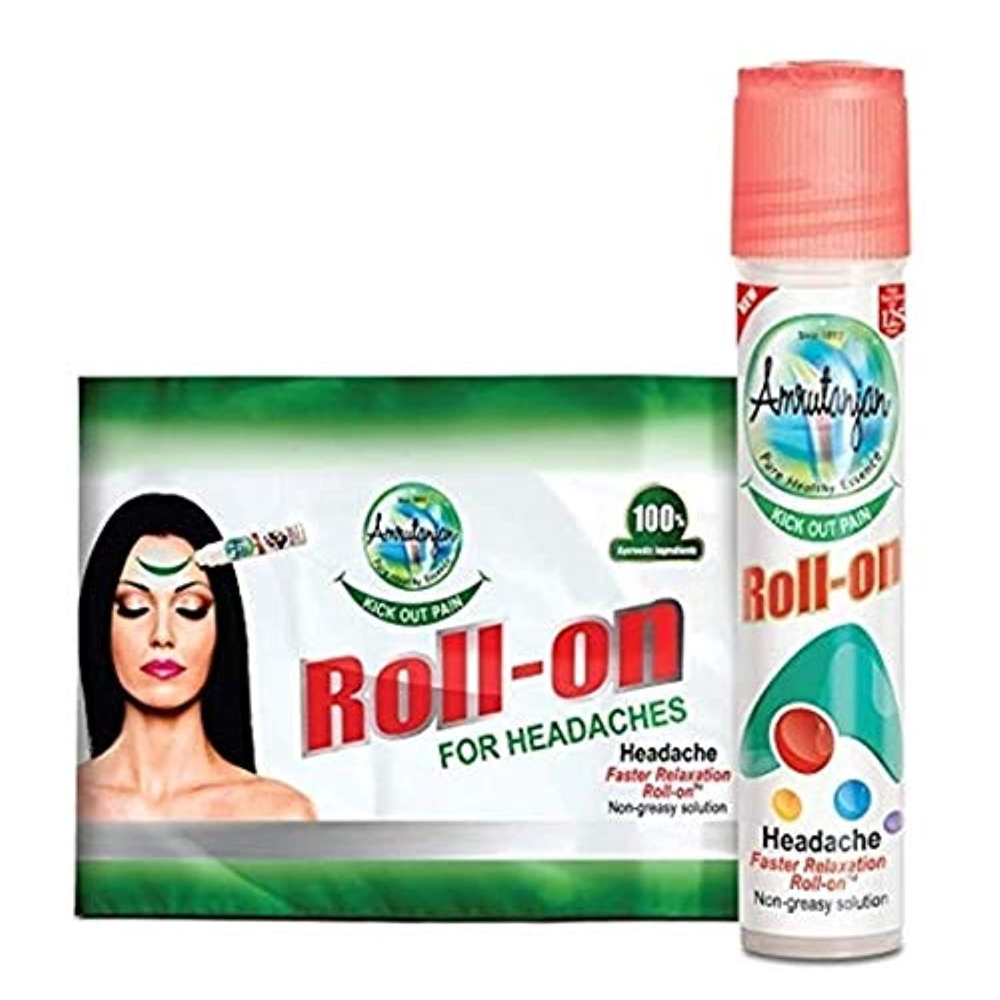 Amrutanjan Faster Relaxation Roll-On, 10Ml