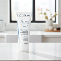 Bioderma Atoderm Intensive Gel Moussant Foaming Cleansing Gel for Very Dry & Atopic Skin, 200ml