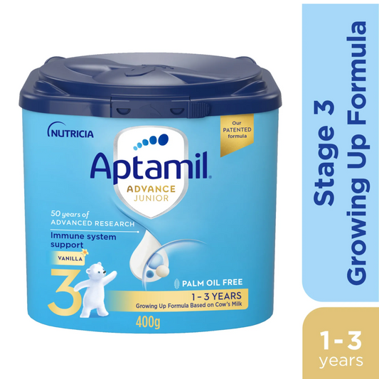 Aptamil Advance Junior 3 N0t Generation Growing Up Formula, 1-3 Years 400g