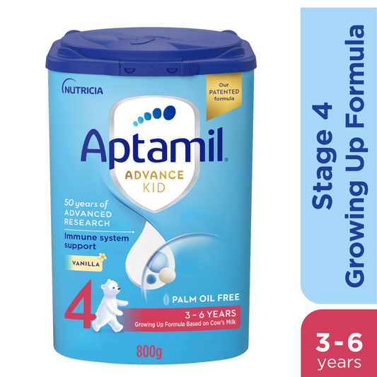 Aptamil Advance Kid 4 Growing Up Milk Formula From 3-6 Years, 800G