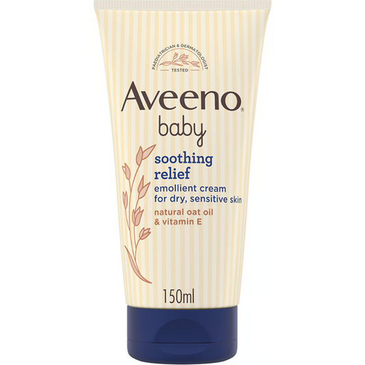 Aveeno Baby Soothing Relief Emollient Cream, 150Ml