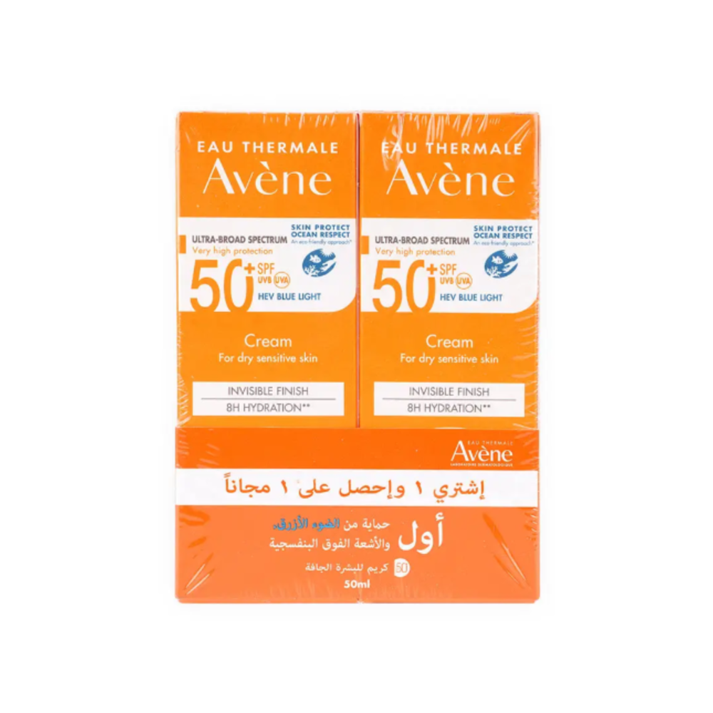 Avene Cream Spf50+ Trsb 50Ml (1+1) Off Pk