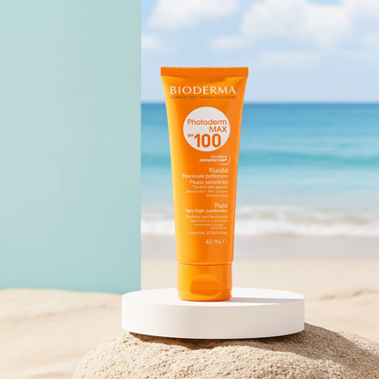 Bioderma Photoderm Max SPF100 Water-Resistant Sunscreen for Sensitive Skin, Face & Body, 100ml