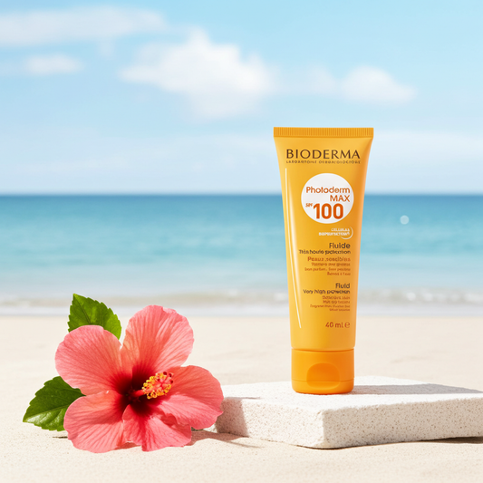 Bioderma Photoderm Max SPF100 Water-Resistant Sunscreen for Sensitive Skin, Face & Body, 100ml
