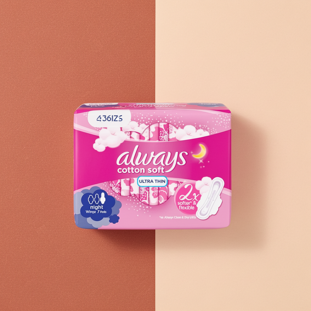 Always Pink Ultra Thin Sanitary Pads 8 Pads – Lightweight Daily Protection with SoftDry Technology