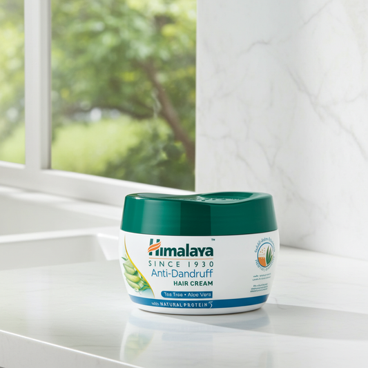 Himalaya Anti-Dandruff Hair Cream 140ml – Herbal Formula for Dandruff-Free, Healthy Hair