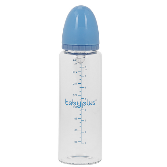 Baby Plus 7485 Wide Neck Borosilicate Glass Bottle 150 Ml