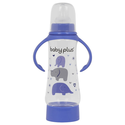 Baby Plus 8375 Feeding Bottle With Handle 8 Oz - 250 Ml