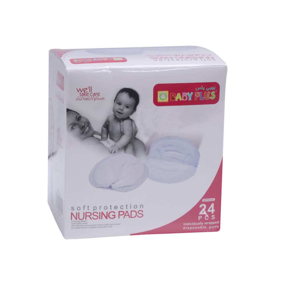 Baby Plus 9034 Nursing Pads 24 Pieces