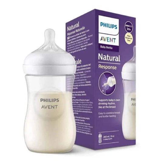 Philips Avent Natural Response Baby Bottle 260ml 1M+