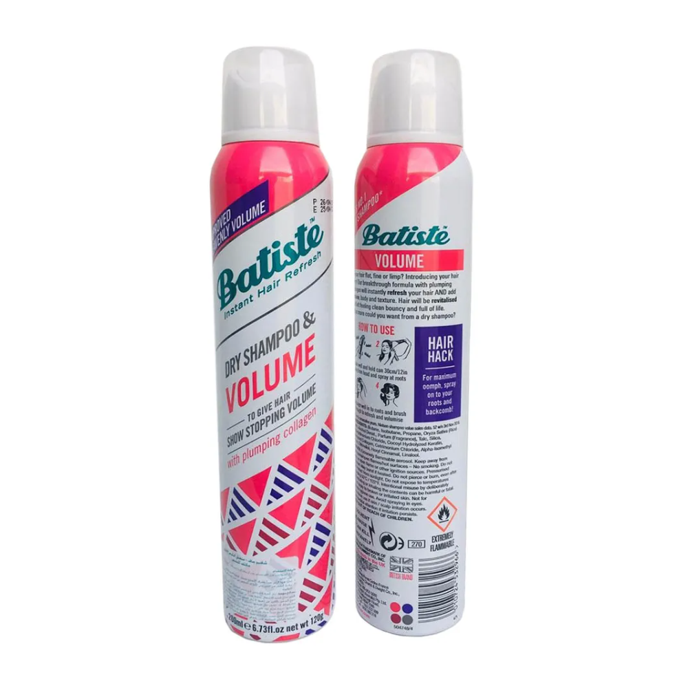 Batiste Dry Shampoo Hair Benefits-Volume 200Ml
