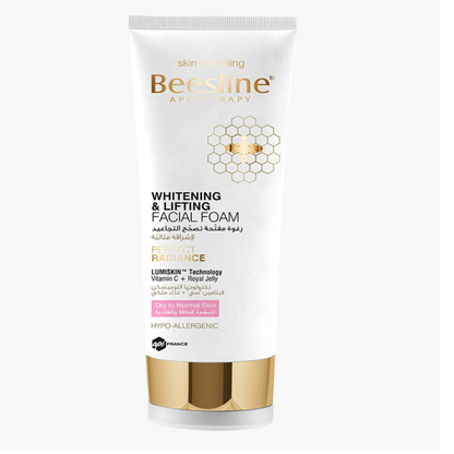 Beesline Hypoallergenic Whitening & Lifting Facial Foam With Vitamin C & Royal Jelly 150ml