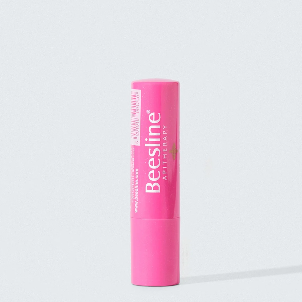 Beesline Lip Care Shimmery Strawberry 4 Gm