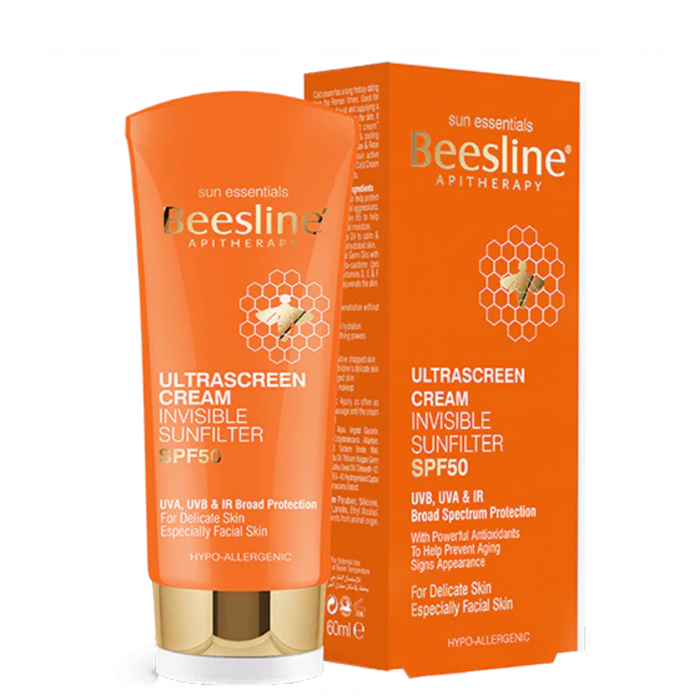 Beesline Ultra Screen Cream Invis Sunfilter 60Ml (1+1 Off)