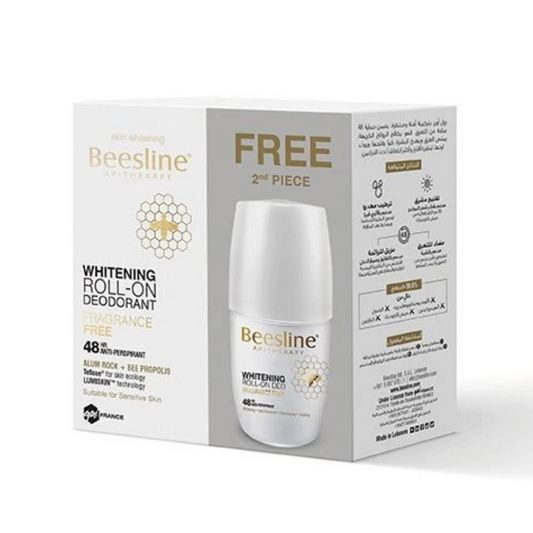 BEESLINE WHITENING ROLL ON FRAGRANCE FREE (1+1) OFFER PK