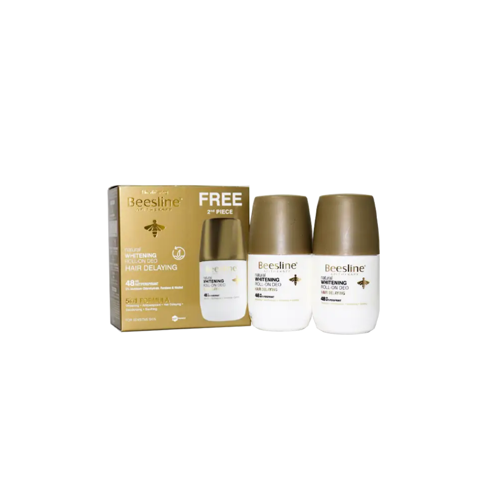 BEESLINE WHITENING ROLL ON HAIR DELAYING(1+1)OFFER